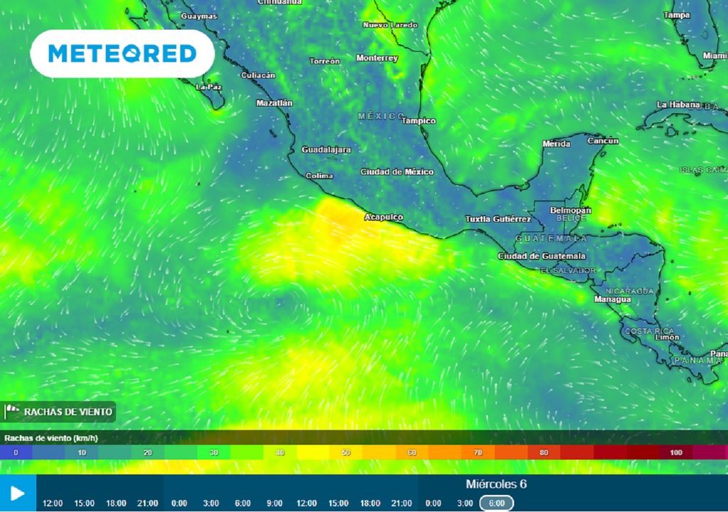 Activa onda tropical y un probable ciclón tropical llegarán con fuertes