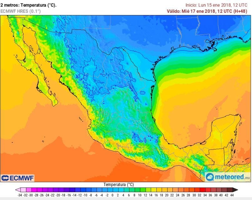 Aire Rtico Ocasionar Nevadas Sobre Coahuila Nuevo Le N Y Tamaulipas