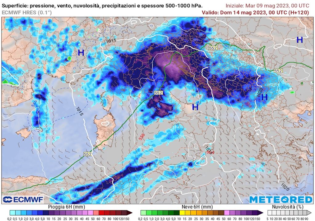 Allerta Meteo Nuovo Ciclone Mediterraneo In Arrivo Dopo Lalluvione In