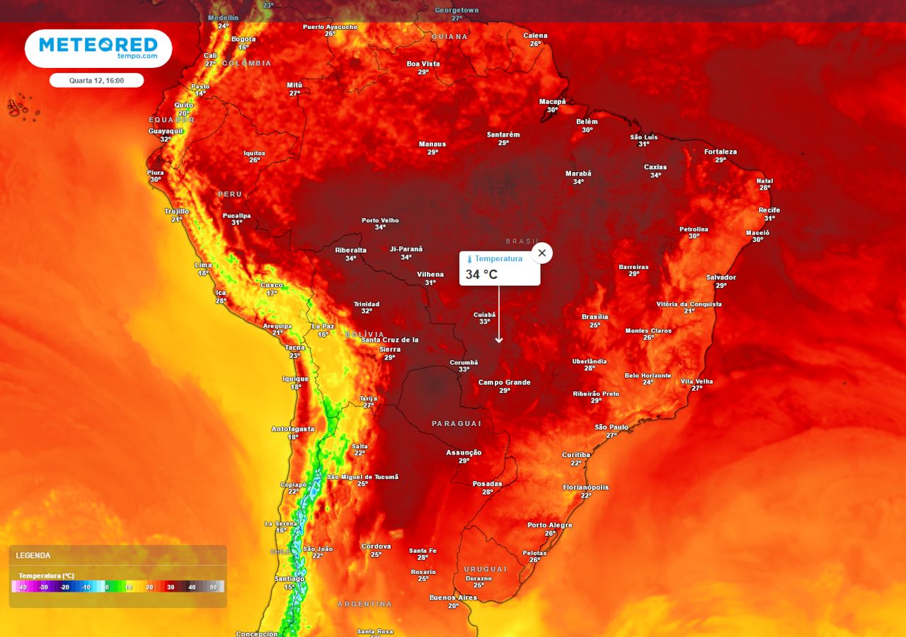 Aviso de onda de calor e baixa umidade relativa Confira as regiões do