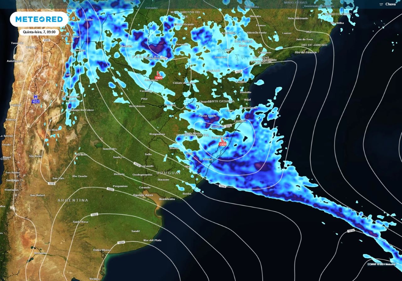 Ciclog Nese Traz Chances De Chuvas Intensas E Tempestades Para A Regi O