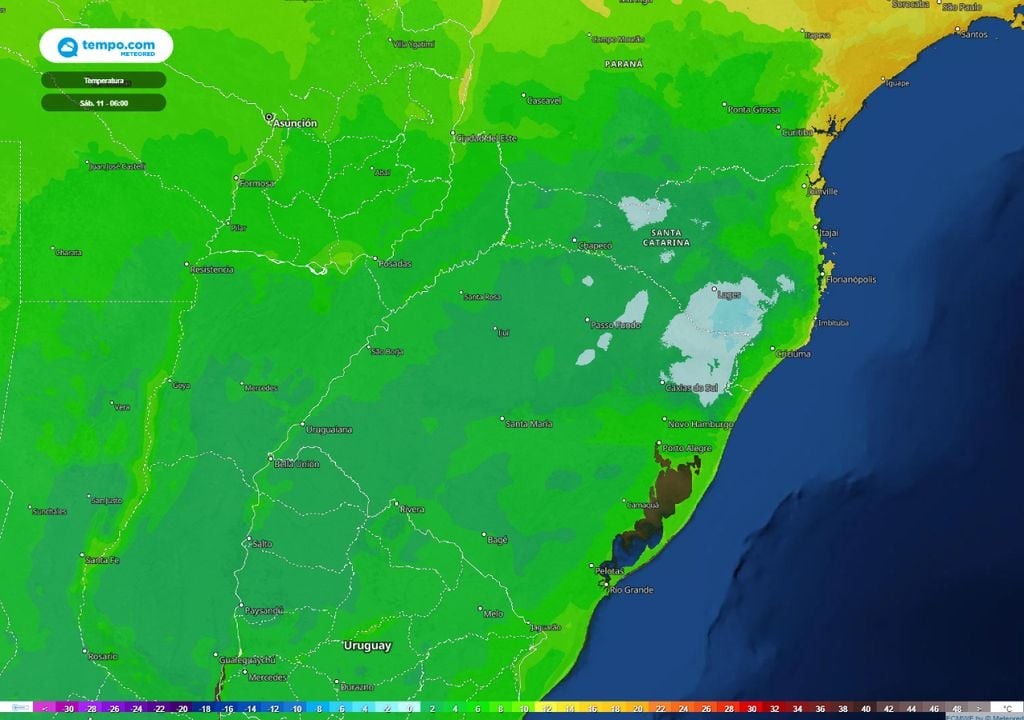 Ciclone Rajadas Intensas De Vento Ar Polar E Geadas No Sul Do Brasil