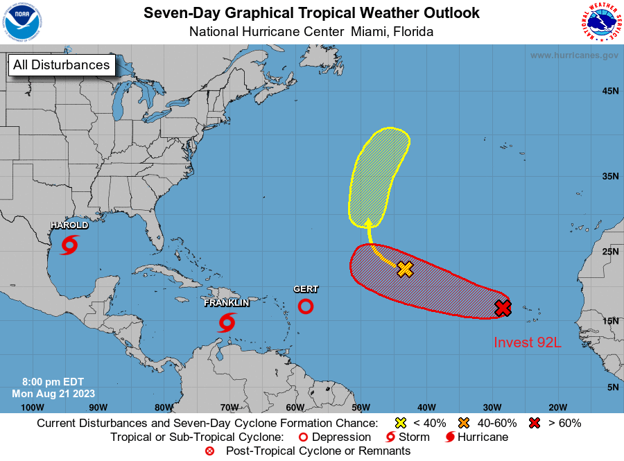 Dos Tormentas Tropicales En El Atl Ntico Amenazan Zonas Terrestres