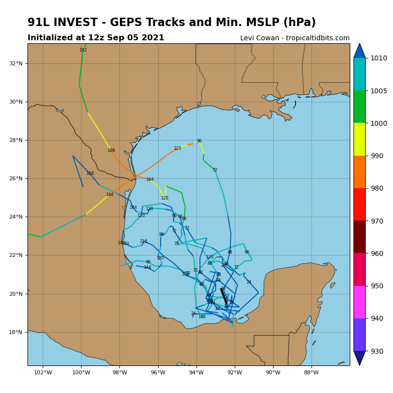 Dos Ondas Tropicales Cerca De M Xico Con Larry En El Atl Ntico