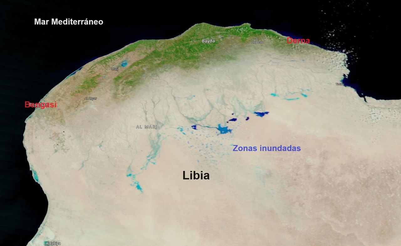 El Cicl N Daniel Deja Lluvias Torrenciales Que Causan Estragos En Libia