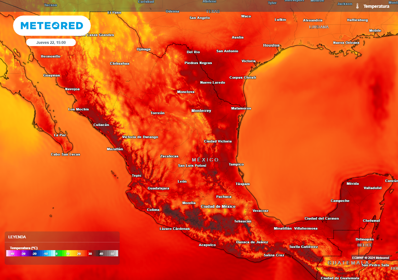 El tiempo en México esta semana regresan los días soleados con calor