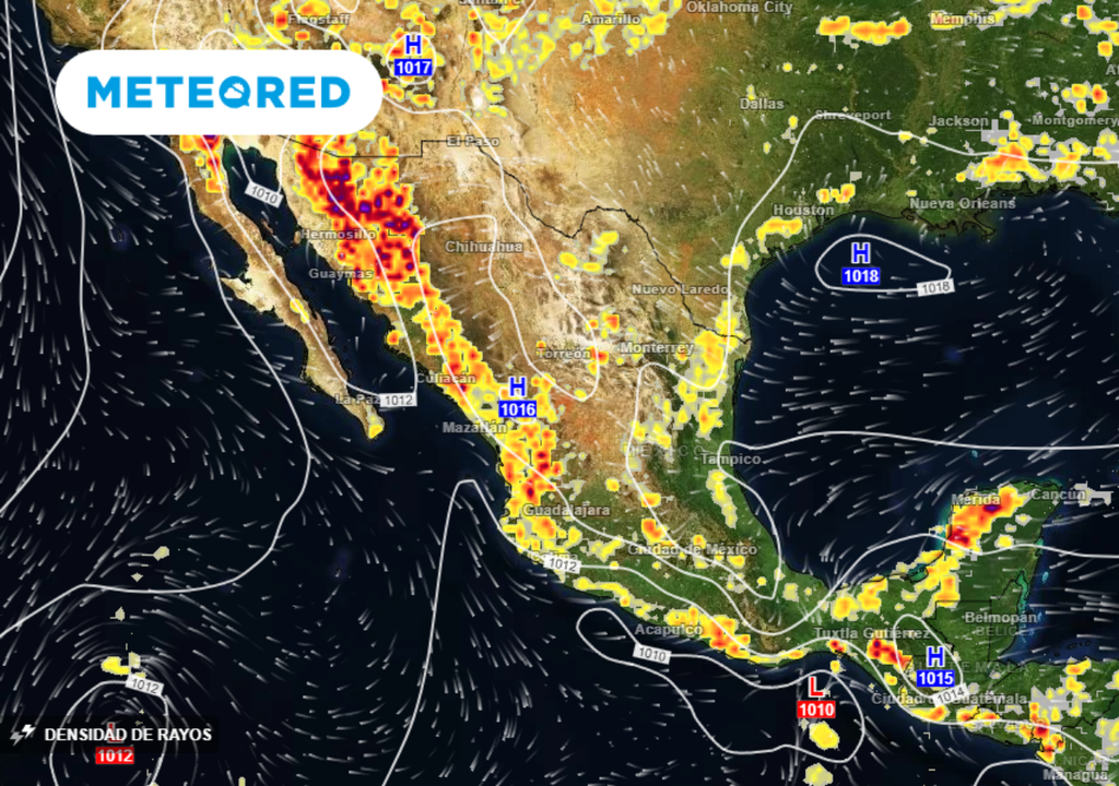 El tiempo este fin de semana en México lluvias intensas por onda tropical