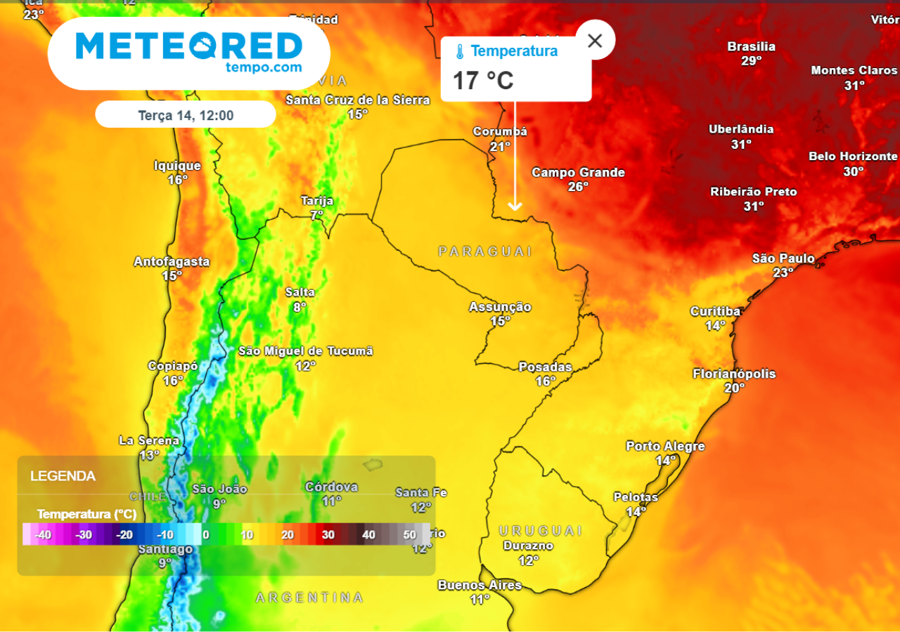 Fim da onda de calor Mudança de padrão e chegada do frio está prevista