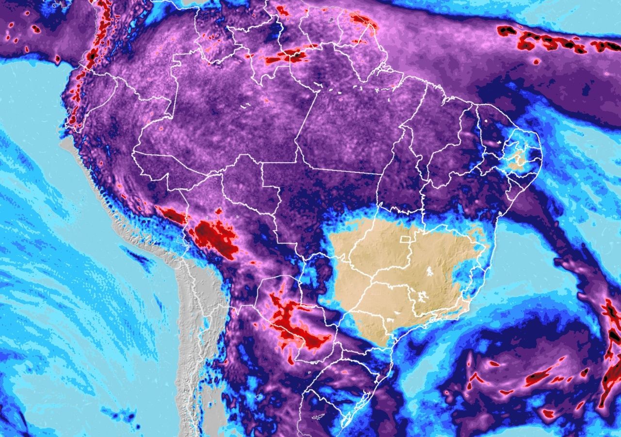 Fim De Semana Avan O De Frente Fria E Chuva Irregular Na Regi O Sul