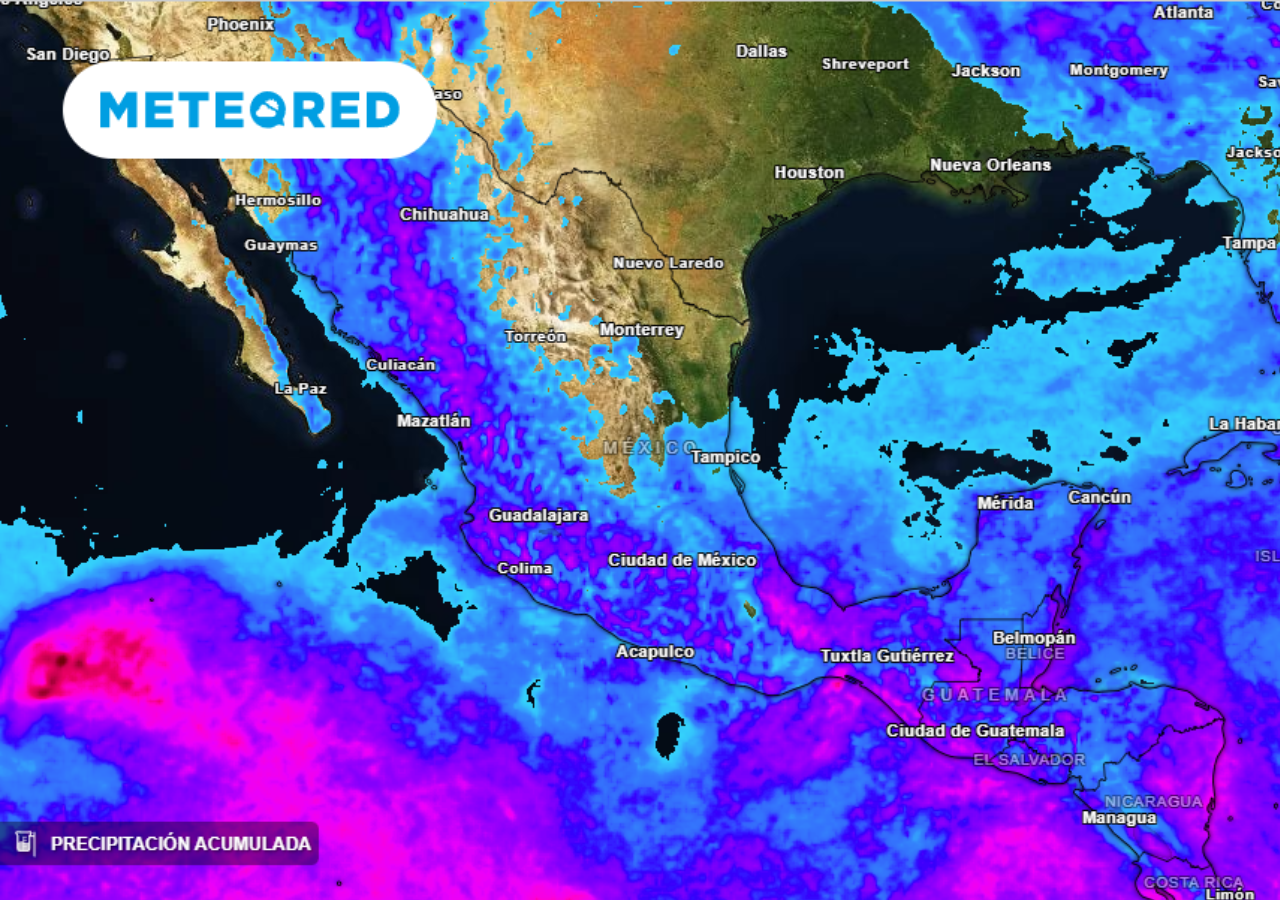 Fin de semana con probabiliad de tormentas muy fuertes en México