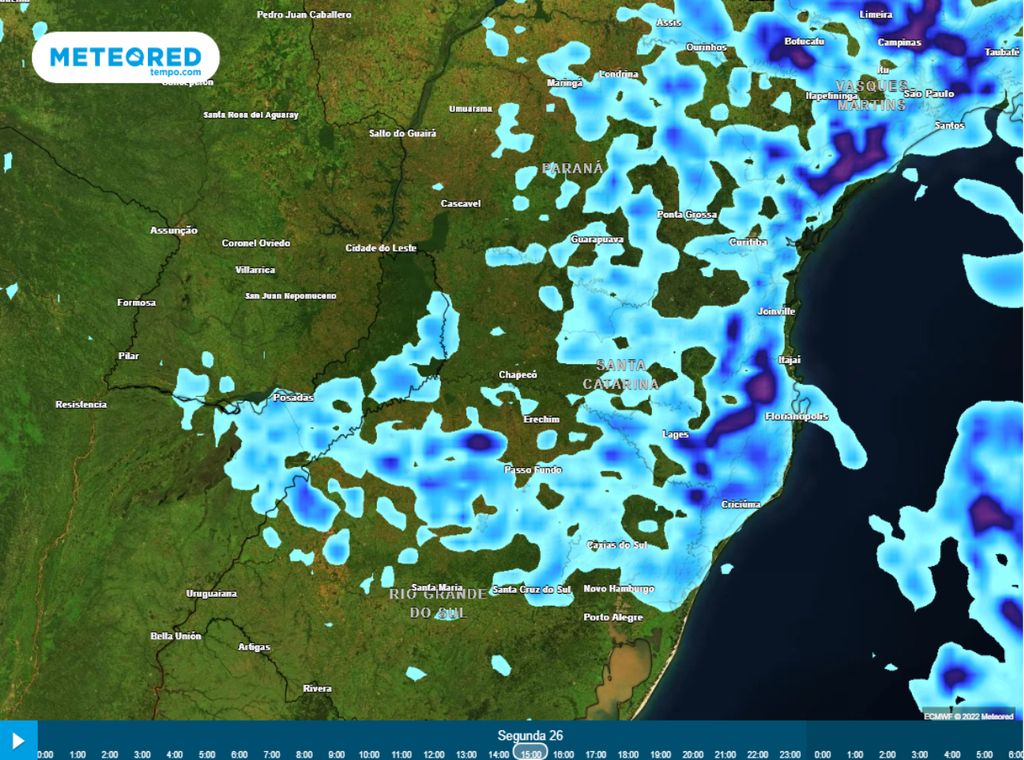 Fortes Pancadas No Sul E Chuvas Volumosas No Norte Centro Oeste E Sudeste