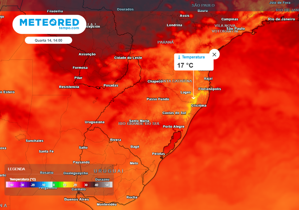 Frente Fria Vai Avan Ar Pela Regi O Sul E Traz Potencial De Tempo