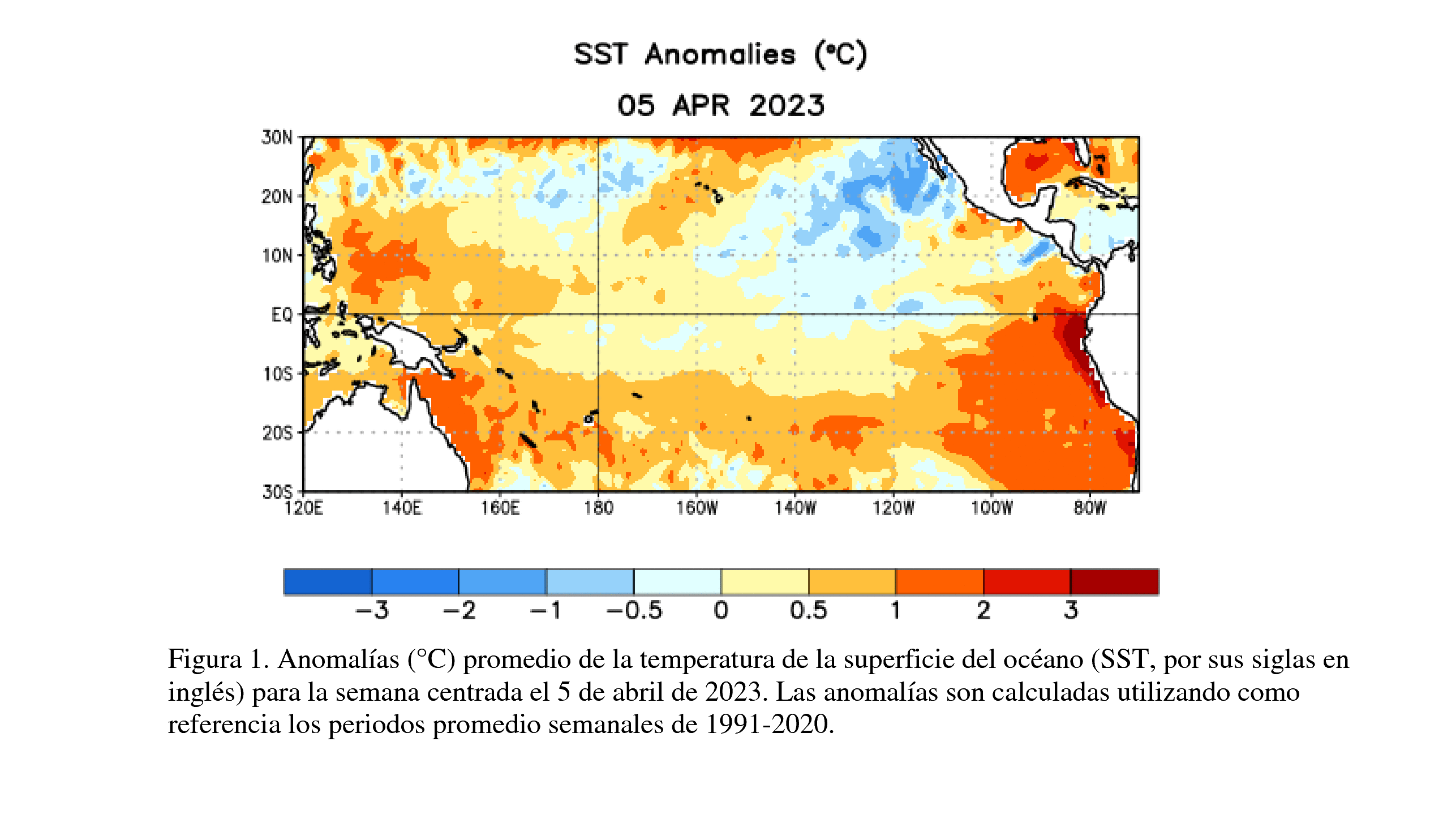 Hay un 62 de que el fenómeno El Niño se desarrolle durante mayo julio 2023