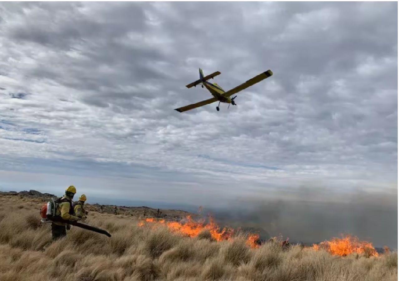 Alerta M Xima Por El Incendio Forestal Descontrolado Que Se Propaga En