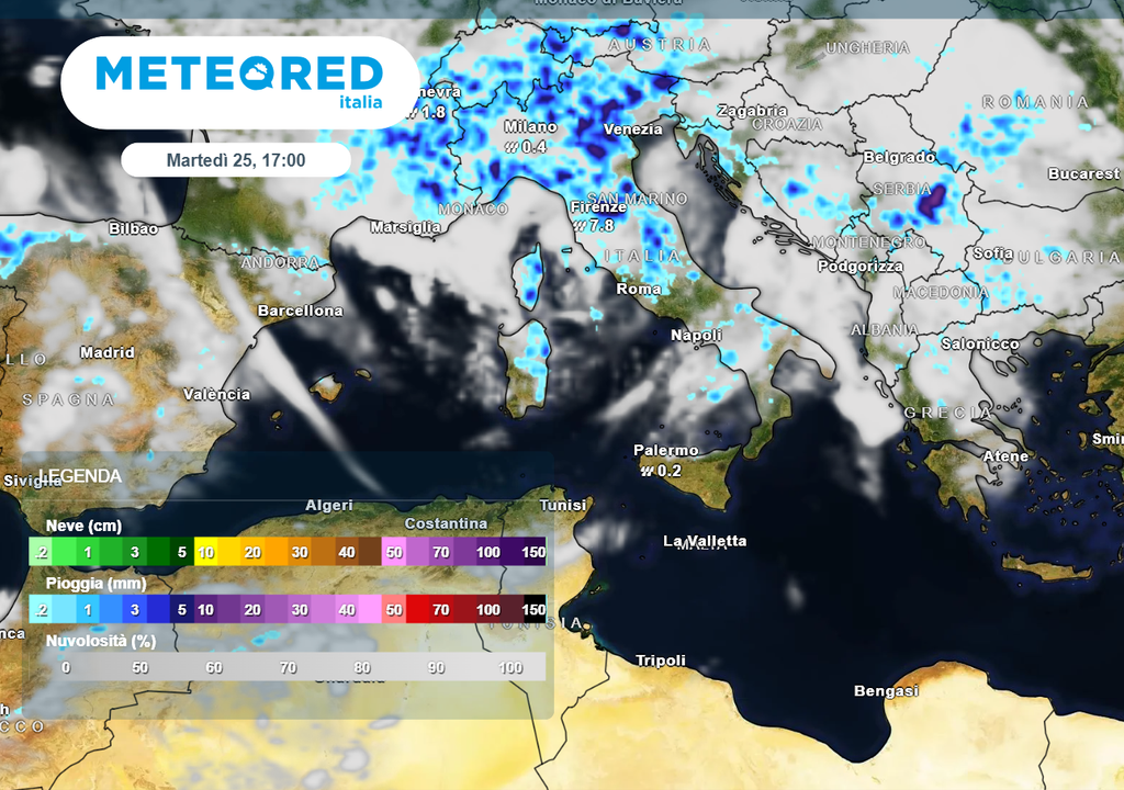 Il Meteo In Italia Questa Settimana Forti Temporali Imminenti E