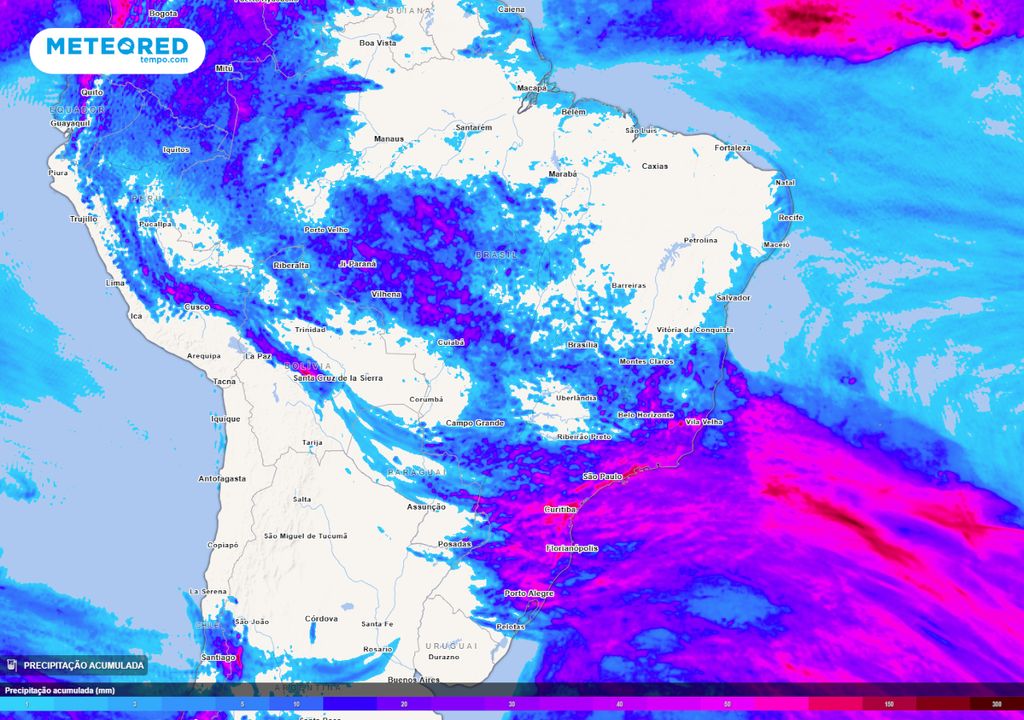 INMET emite alerta de tempestades severas na Região Sul Sudeste e