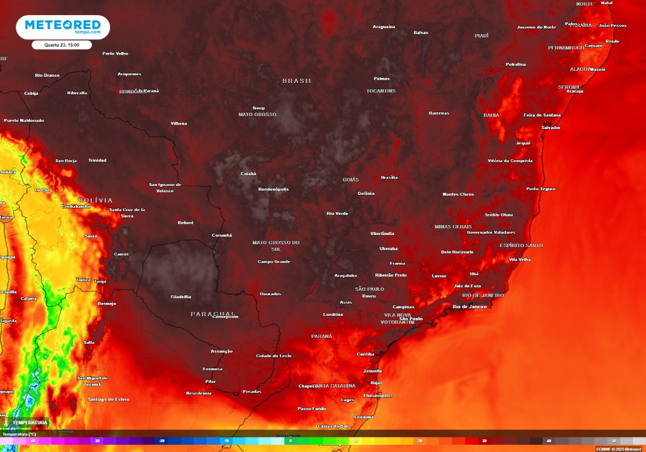 Intensa Massa De Ar Quente Se Espalha Pelo Brasil E As Temperaturas