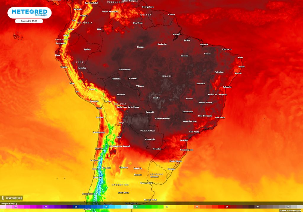 Intensa Massa De Ar Quente Se Espalha Pelo Brasil E As Temperaturas