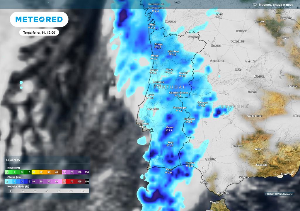 Ipma Emite Aviso Amarelo Em Distritos Frente Fria Chega A Portugal