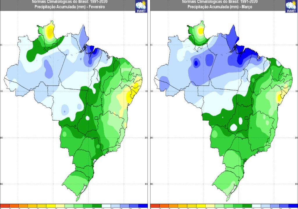 O Clima De Mar O No Brasil Chuvas Devem Continuar Muito Irregulares Em