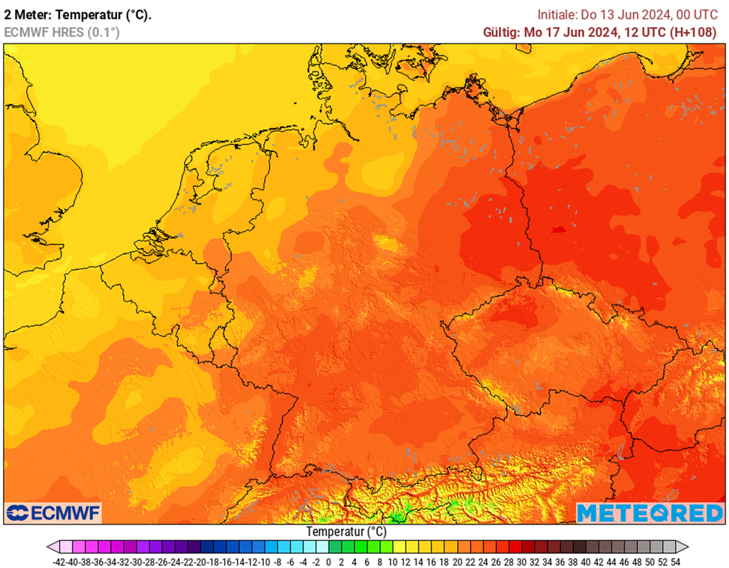 Der Ausblick auf das Wetter nächste Woche in Deutschland Kurze