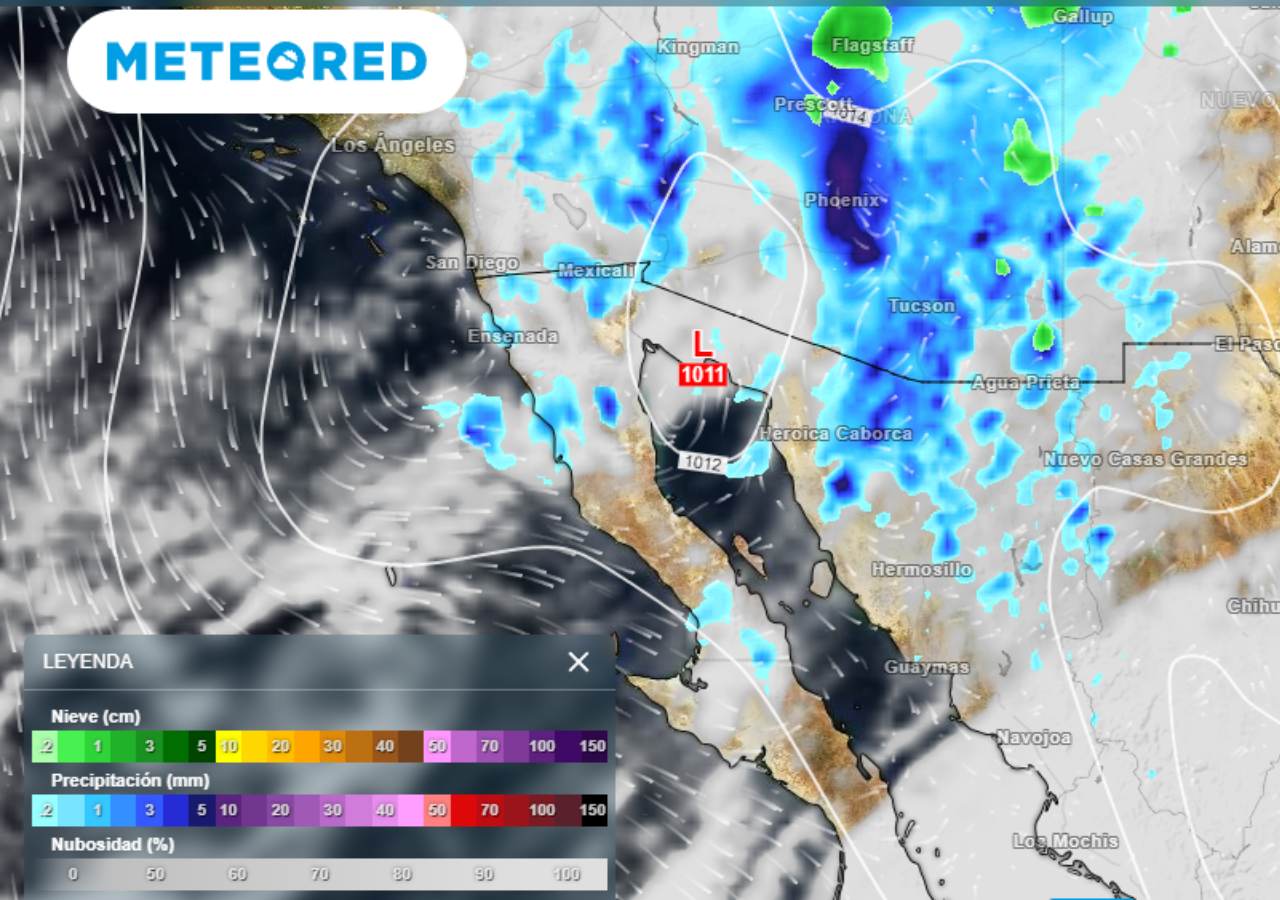 Lluvia Viento Y Nieve En M Xico Debido A La Masa De Aire Que Impulsa