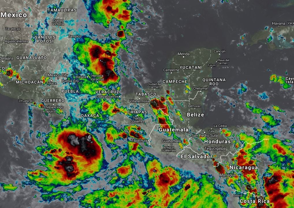 Lluvias y vientos fuertes en las próximas horas