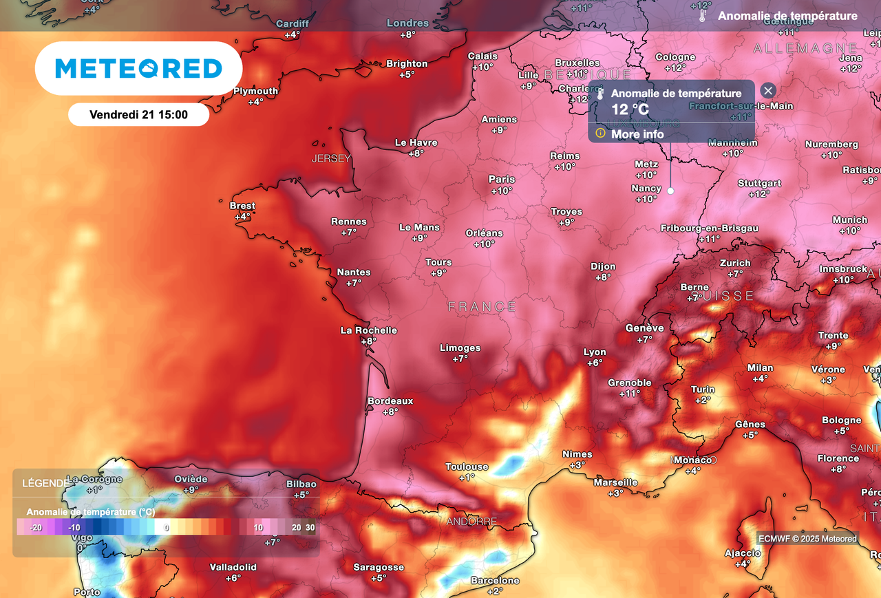 Douceur Ce Vendredi En France Mais La Pluie Est D J De Retour Nos