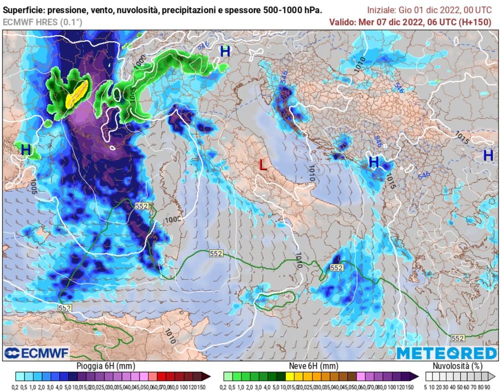 Meteo Linverno Inizia Oggi Con Pioggia E Neve In Montagna