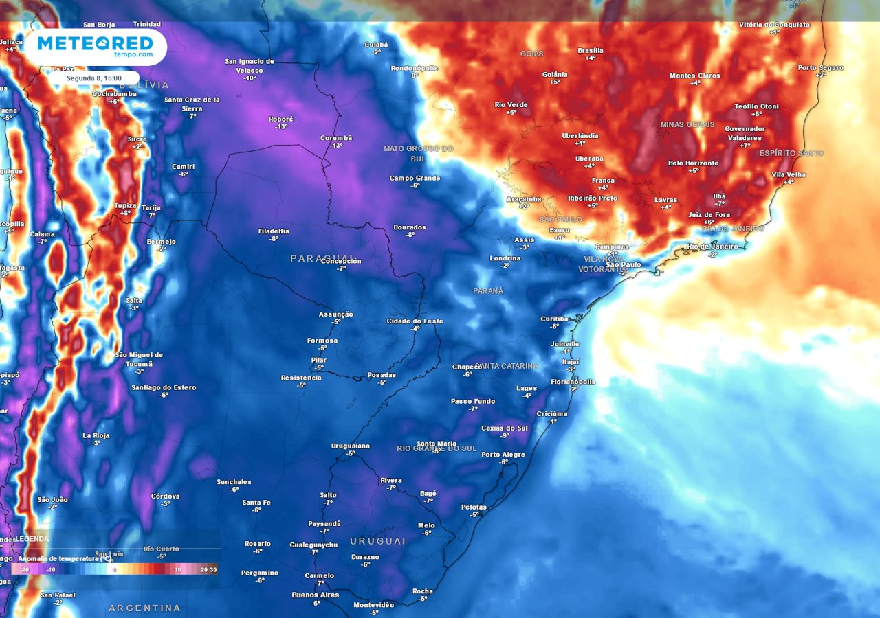 Onda De Frio Extremo Pode Quebrar Recordes Na Regi O Sul Na Pr Xima