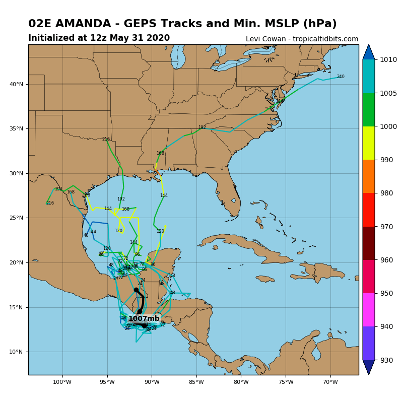 Posible depresión o tormenta tropical en el Golfo de México