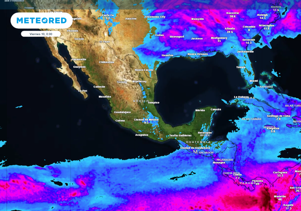 Pron Stico De Precipitaciones De Meteored D Nde Va A Llover Esta Semana