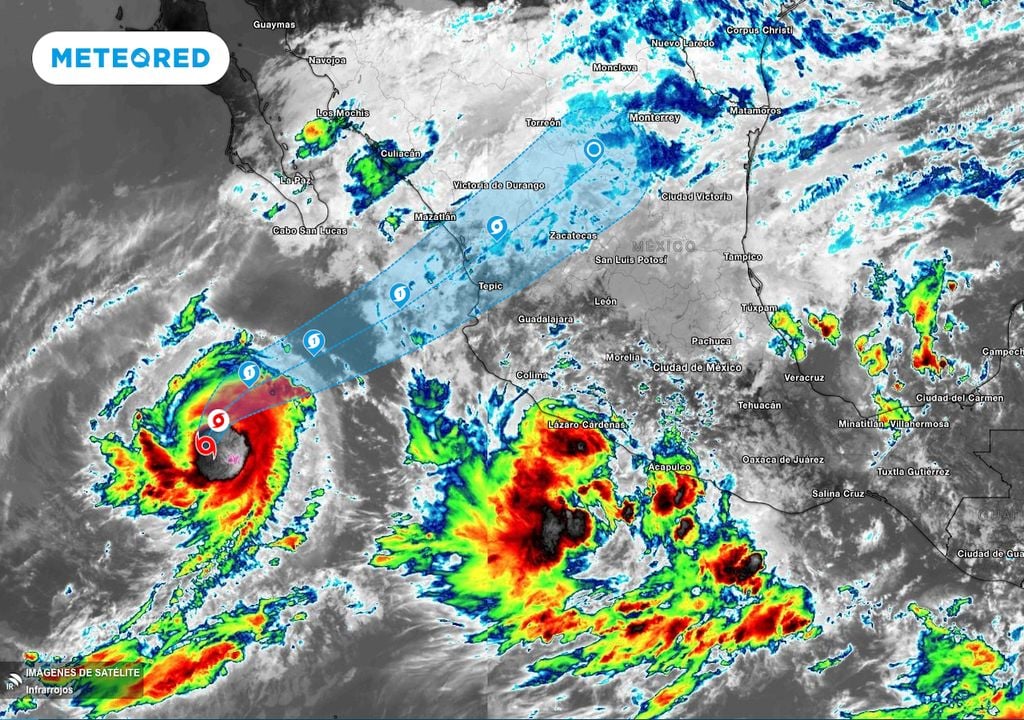 Se Forma La Tormenta Tropical Max Y Junto Con Lidia Mantienen En