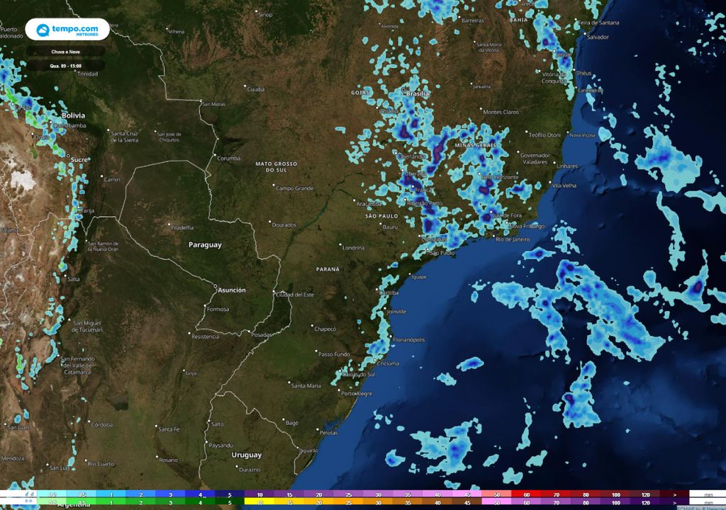 Semana Termina Chuva E Temporais No Sul Sudeste E Centro Oeste