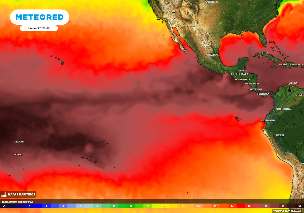 Super El Niño scheint im Pazifik punktuell aufzutreten seine