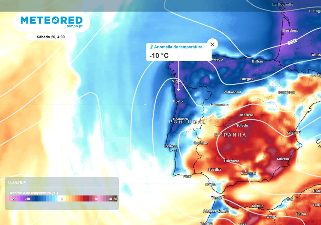 Tempo em Portugal na segunda quinzena de janeiro irá a chuva manter se