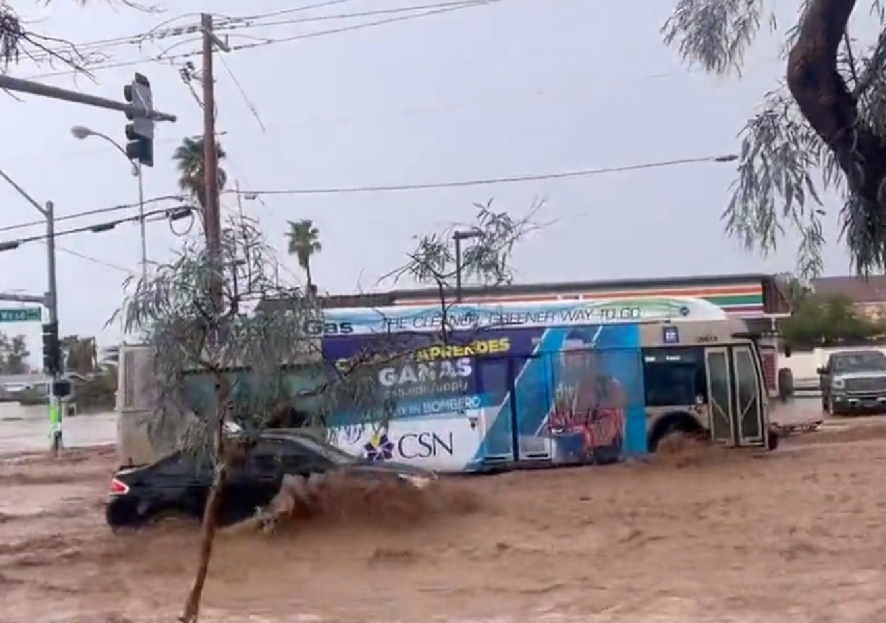 Lluvias Torrenciales Paralizaron El Suroeste De Estados Unidos Donde