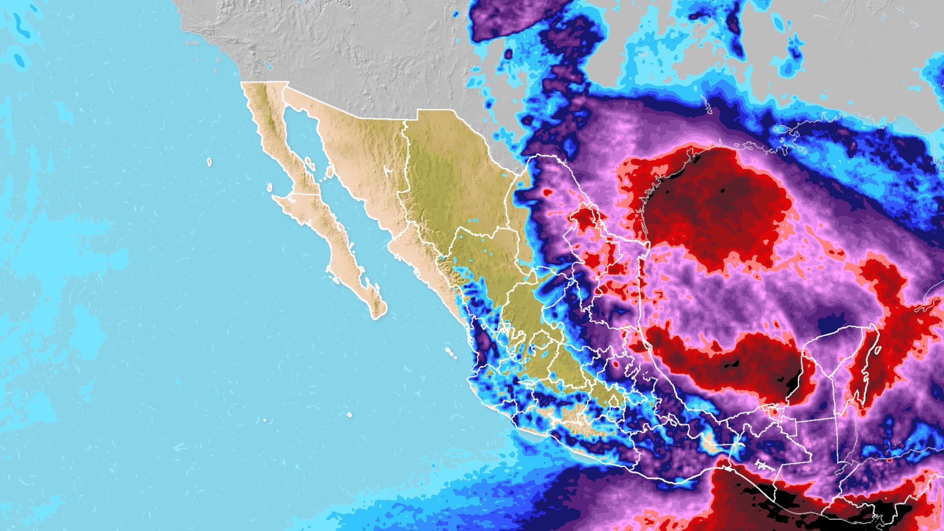 Se Pronostican Lluvias Torrenciales De Hasta 250 Mm En Varios Estados