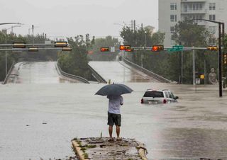 ¡1317mm en cuatro días! Con Harvey, es posible