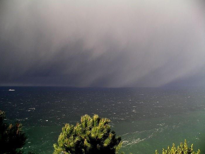 Nevando en el mar también por txebas …