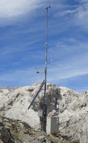 Figura 7. Estación meteorológica de Cabaña Verónica.