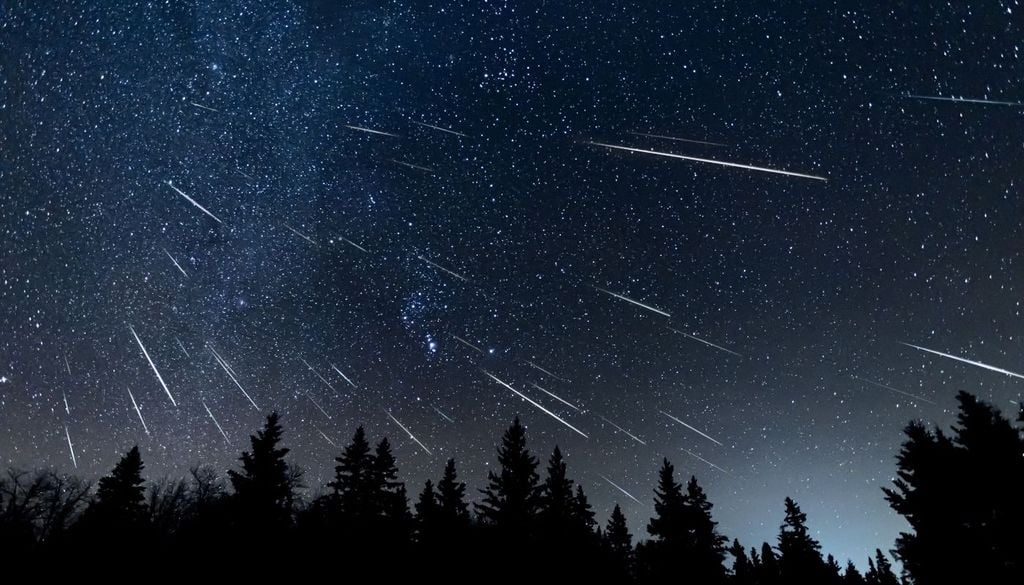 Las Perséidas son una de las lluvias con mayor número de meteoros por hora.
