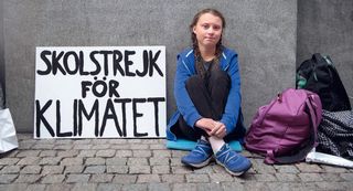Greta Thunberg, una activista climática de 16 años