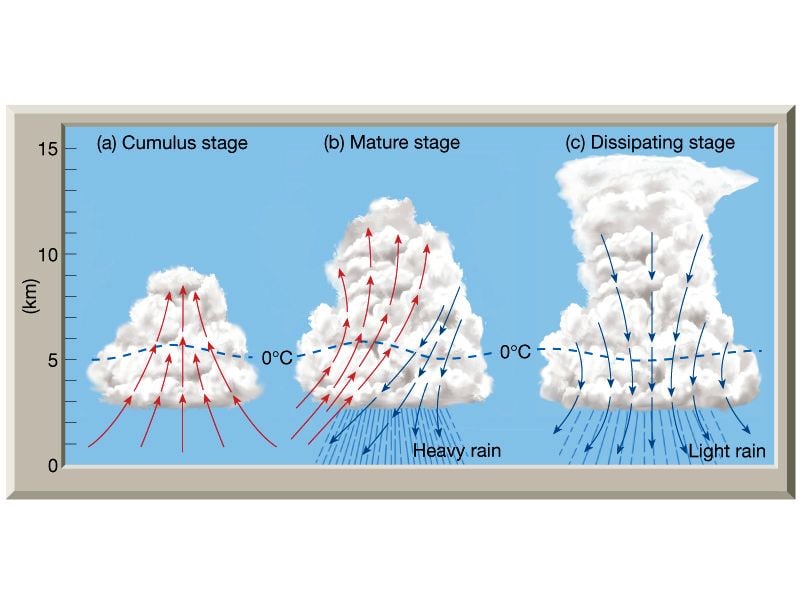 Cuadro De Nubes Convectivas