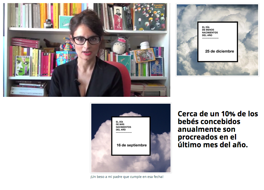 Entrevista Del Mes: 4 Gotas (Www.4Gotas.com) Figura 3.- El videoblog de 4gotas.com, elaborado por Beatriz Hervella es uno de los productos más elaborados de la web