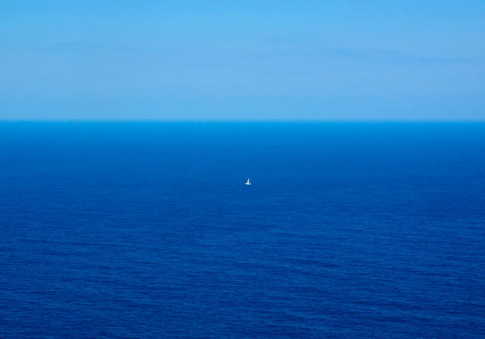 Por qué el mar es azul?