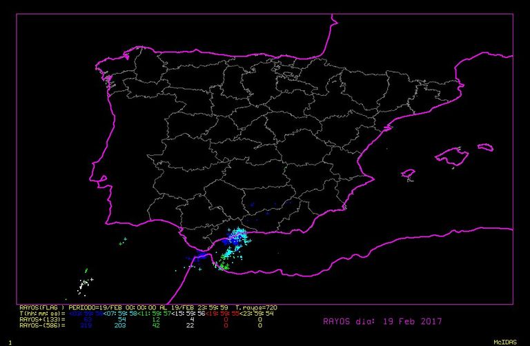 Se pudo predecir la tormenta de Málaga