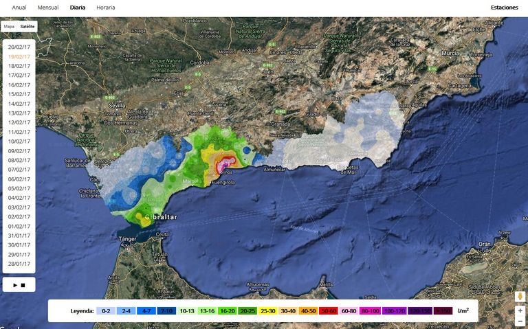 Se pudo predecir la tormenta de Málaga