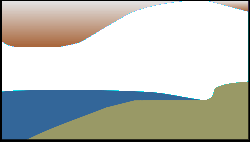 Fig. 2: Oscilaciones de la capa de inversión y efectos sobre el nivel del agua Fig. 2: Oscilaciones de la capa de inversión y efectos sobre el nivel del agua