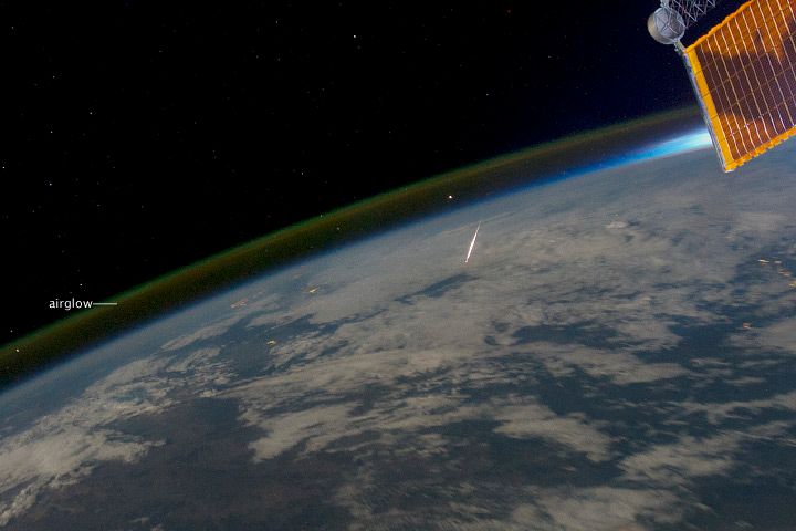 Imagen de la ISS del 13 de agosto de 2011